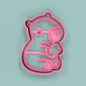 Carpincho Corazón 8,5cm