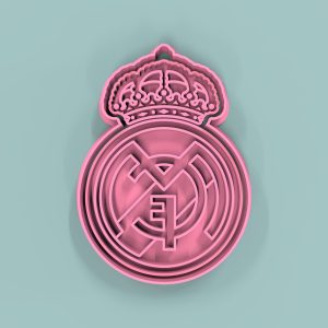 Escudo Real Madrid 9cm