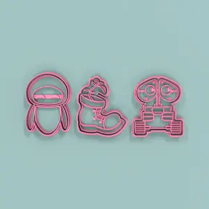 Set Wall-e 9cm