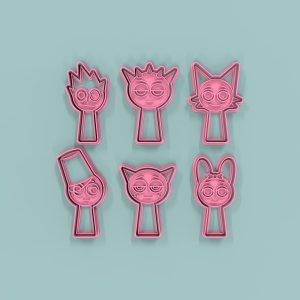 Set Sprunki x 6 9cm