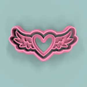Corazón Alas 6cm