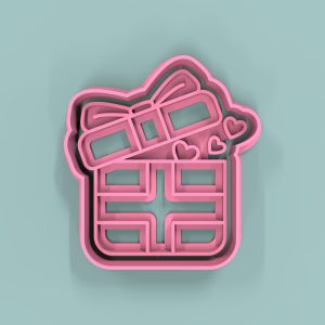 Caja Corazones 6cm
