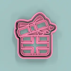 Caja Corazones 6cm