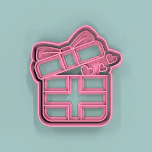 Caja Corazones 8cm