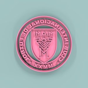 Escudo Inter Miami 9cm