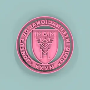 Escudo Inter Miami 9cm