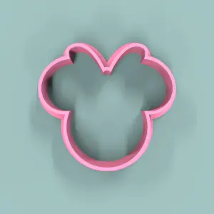 Minnie  Cara Silueta  4cm