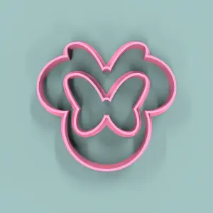 Minnie  Cara Silueta  6cm
