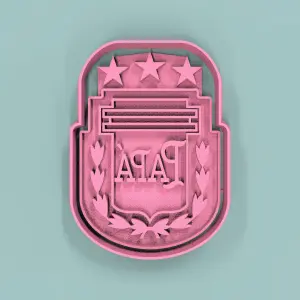 Escudo A.F.A Papá 9cm