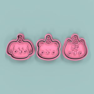 Animalitos Cute Fiesta 5cm