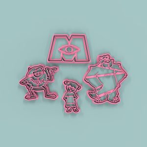 Set Monster Inc 10cm