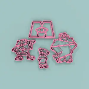 Set Monster Inc 10cm