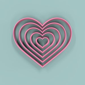 Set Corazones 2 a 10cm