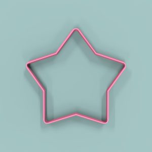 Estrella Redondeada 11cm