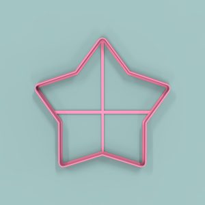 Estrella Redondeada 15cm