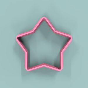 Estrella Redondeada 4,5cm