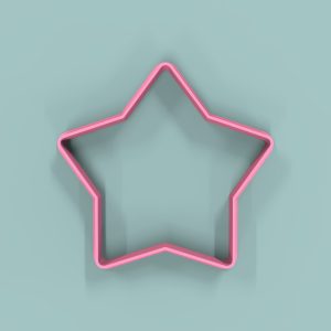 Estrella Redondeada 7,5cm