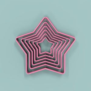 Set Estrellas 2 a 10cm