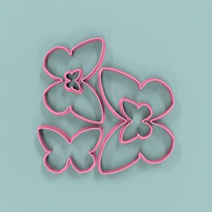 Mariposas 2 a 10cm