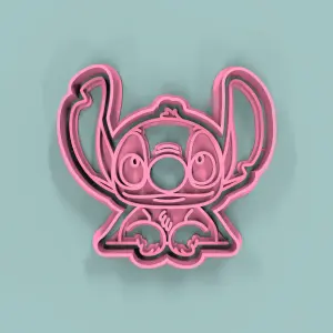 Stitch Asomado 7cm