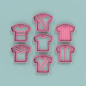 Set Camisetas Futbol 6cm