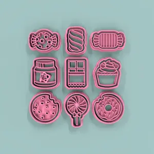 Set Dulces  Minis 4cm