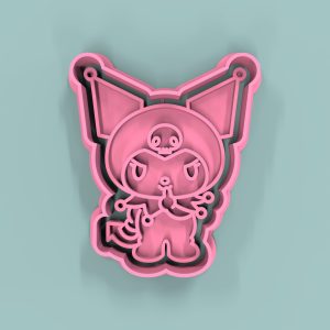 Kuromi pensando 6cm