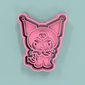 Kuromi pensando 6cm