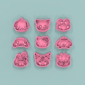 Set Sanrio Mini 3cm