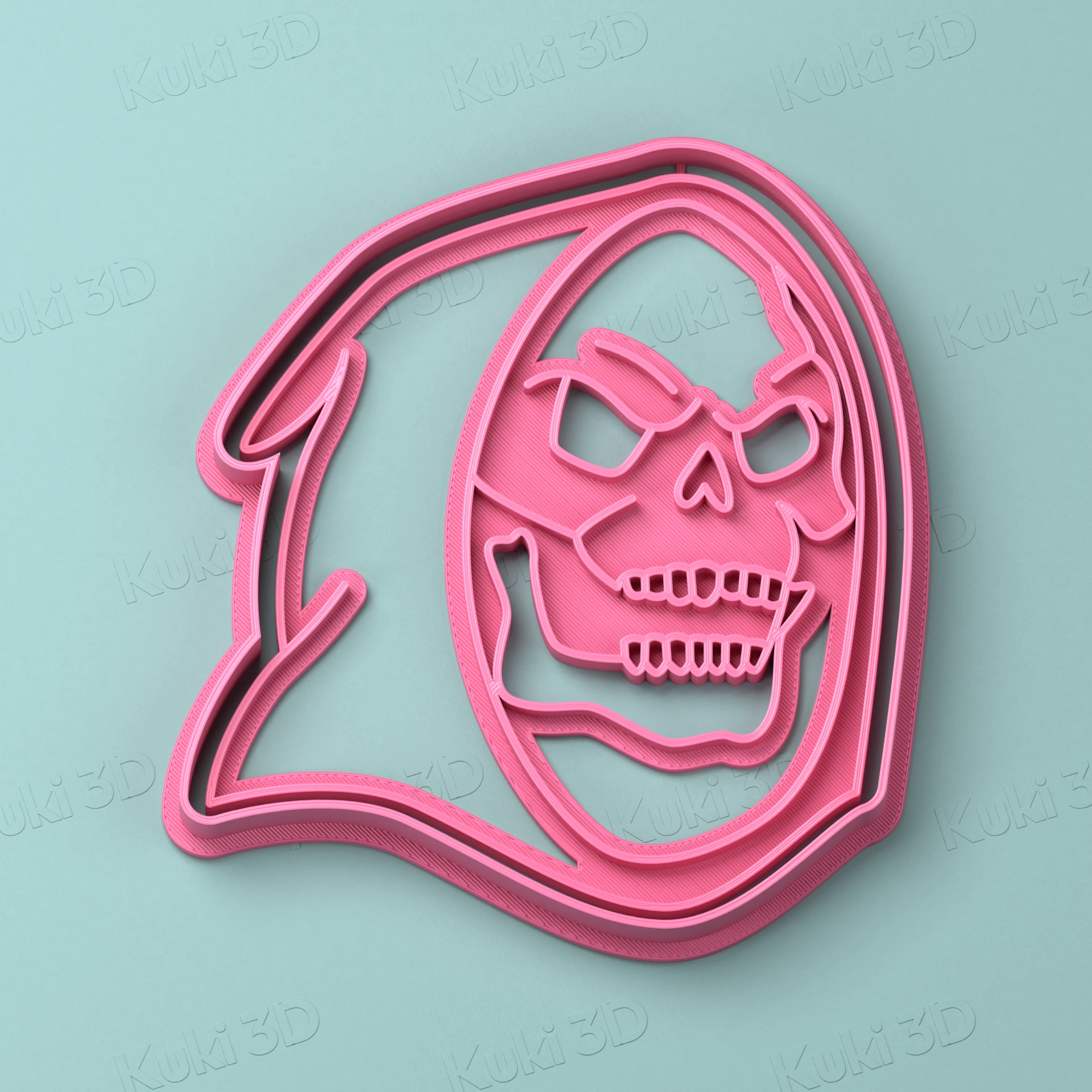 Cortante y sello Skeletor He-Man 9cm