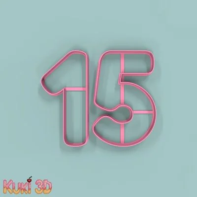 Numero 15 15cm.635